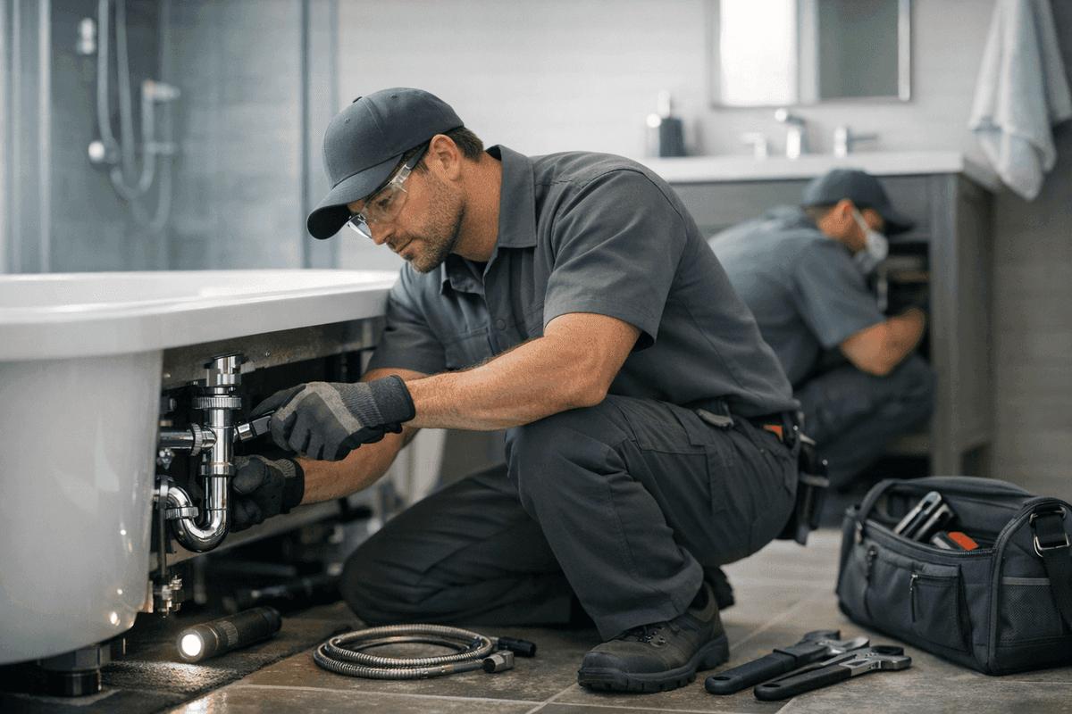 Bathroom Plumbing service by Splash Plumbing