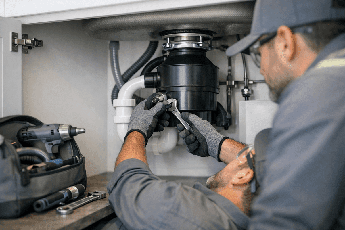 Garbage Disposal Repair service by Splash Plumbing