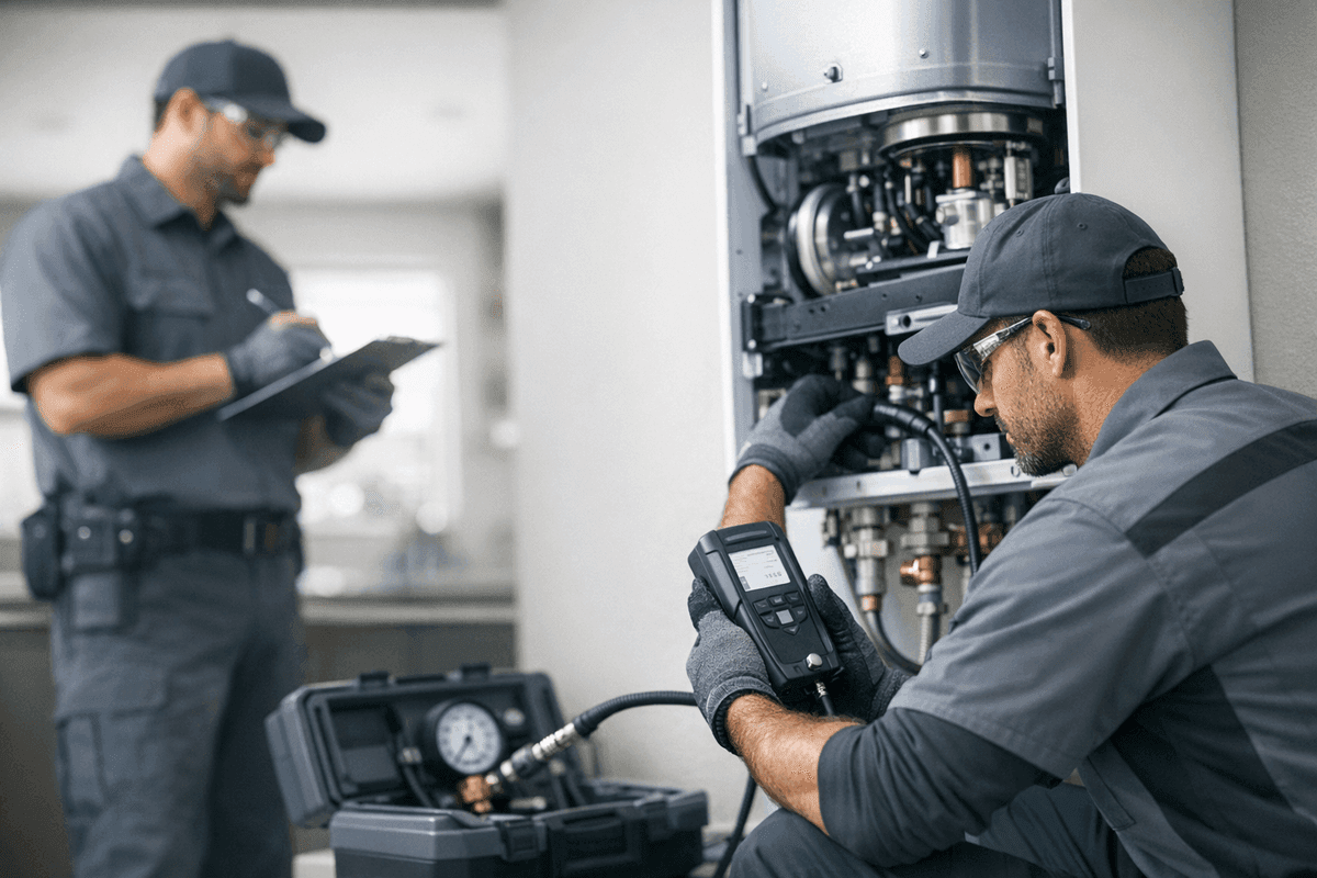 Gas Safety Checks service by Splash Plumbing