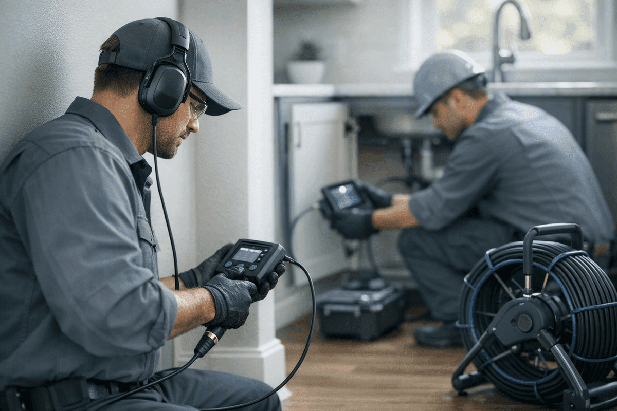 Leak Detection service by Splash Plumbing