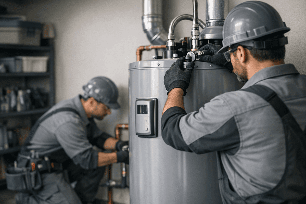 Water Heater Installation service by Splash Plumbing