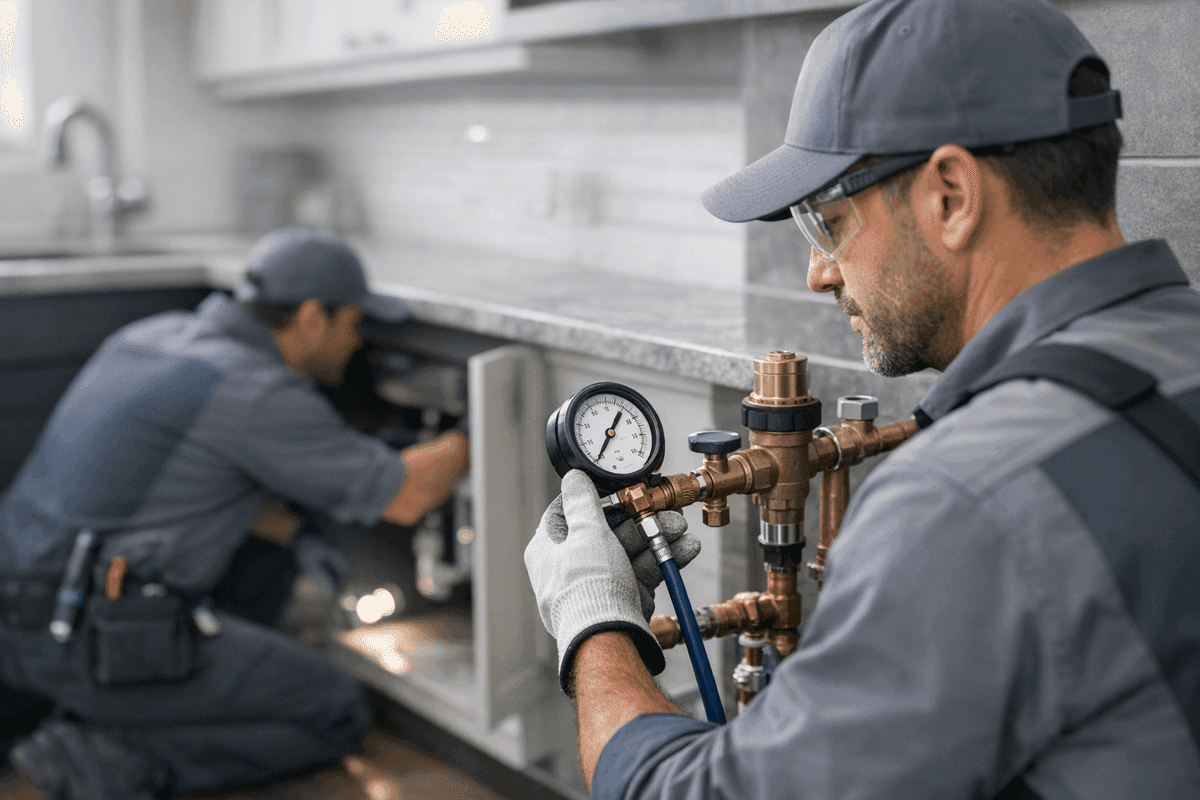 Water Pressure Issues service by Splash Plumbing